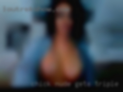 Chick nude gets triple fisted.
